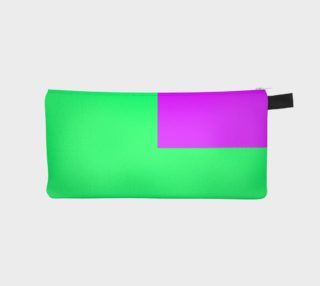 Green and Pink Standout Pencil Case preview