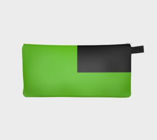 Lime Green and Black Pencil Case preview