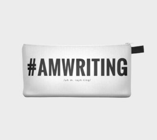 #AMWRITING Black/White Pencil Case preview