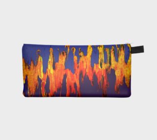 Lava in Purple and Orange Pencil Case preview