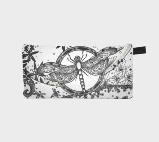 Dragonfly Floral Clutch/Wallet preview