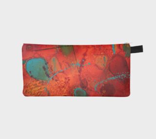 Red Abstract Pencil Case ll preview