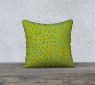 Party Dot Chartreuse/Turquoise preview