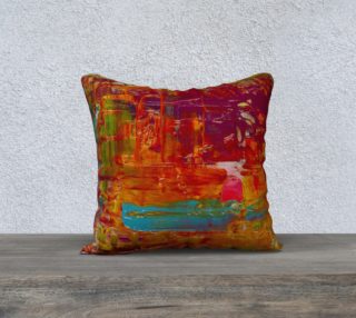 DRINK WITH A STRAW 18x18 Pillow Case preview