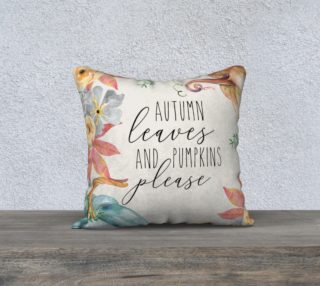 autumn leaves and pumpkins please preview