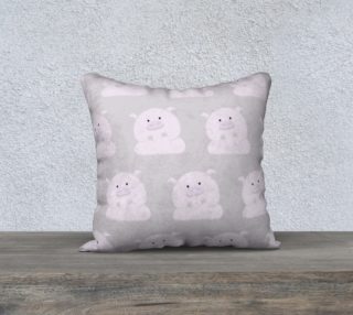 Aperçu de Pink Piggies on Grey