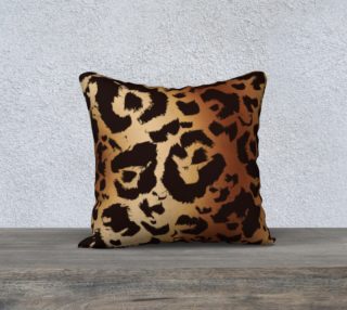 Leopard Animal Print Ombre Brown preview