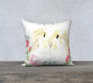 Easter Bunny Pillow 18x18 preview
