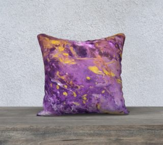 Aperçu de Violaceous Phoenix Pillow Case Style1
