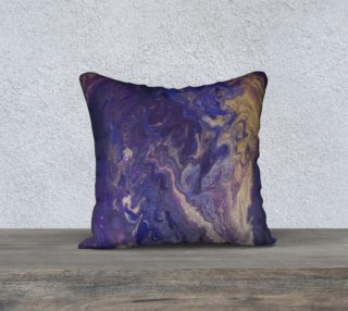 Aperçu de Purple Jasper Pillow Case Style1
