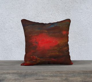 Aperçu de Crimson Ocean Pillow Case Style1