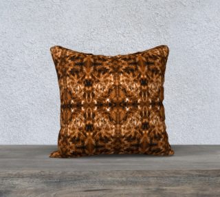 Brown Glow 18in x 18in Pillow Case preview