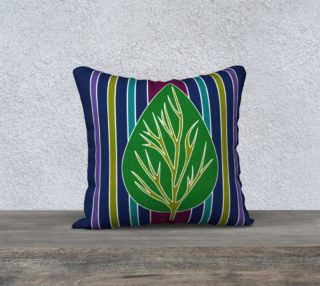 Leaf in Cool Tones Pillow 18 190218C preview