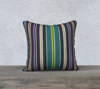 Stripes in Earthy Tones Pillow 18 190220D preview