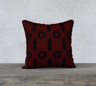 Red and Black Pillow Case preview