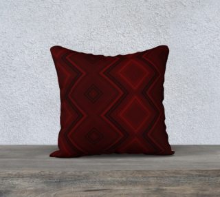 Red Diamonds Pillow Case preview