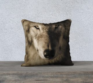Timber Wolf 18 Pillow preview