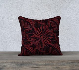 Aperçu de Sharp Tribal Pattern Print Pillow