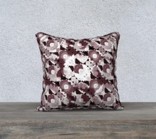 Aperçu de Ornate Modern Floral Print Pillow