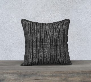 Aperçu de Dark Grunge Texture Print Pillow