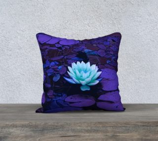 Lotus Flower Purple Turquoise preview