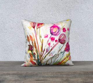 Sea Flowers  cushion cover preview