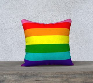 Rainbow Flag Original 8 Stripes Pattern LGBT Pride preview