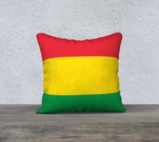 Rasta Colors Green Yellow Red Stripes Pattern preview