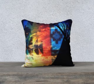 Aperçu de Tipi Sunset Pillow