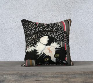 Playful Kitty 18x18 Pillow Case preview