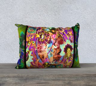 Bohemian Goddess Neon 20 x 14 Pillow preview