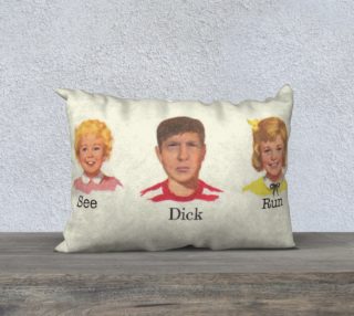 See Dick Run - The Donald Trump Pillow aperçu
