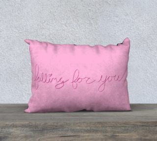 Aperçu de Falling For You Pillow Case - 20"x14"