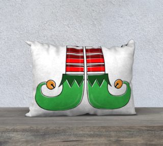 Aperçu de Elf Feet Pillow Case - 20"x14"