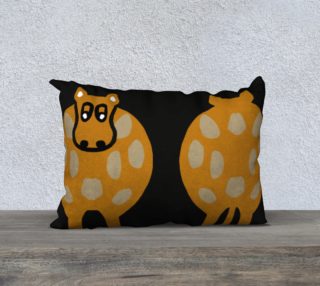 Silly Cow Pillow Case 20" x 14" preview