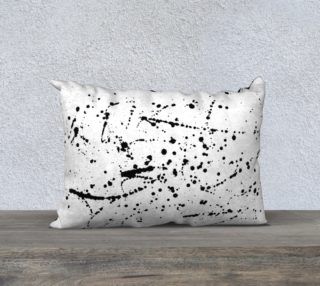 Ink black splashes preview