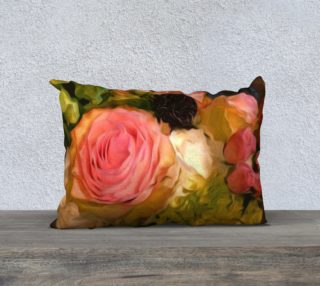 flower pillow cover preview