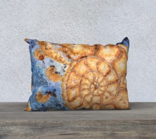 Nautilus Shell Fibonacci Under the Sea 20x14 Pillow Case preview
