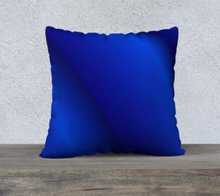 Rippled Blue Pillow Case preview