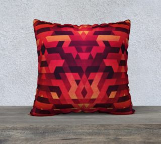 Abstract red geometric triangle texture pattern design (Digital Futrure - Hipster / Fashion) preview