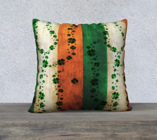 (22" x 22") St. Patrick's Day Pillow by VCD © preview