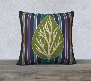 Leaf in Earthy Tones Pillow 22 190220C preview