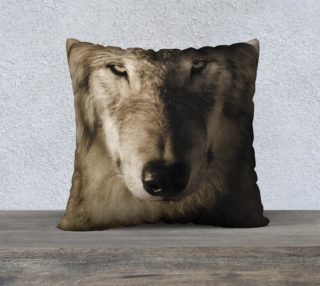 Timber Wolf 22 Pillow preview
