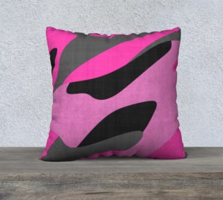 Aperçu de black pink and gray camo abstract