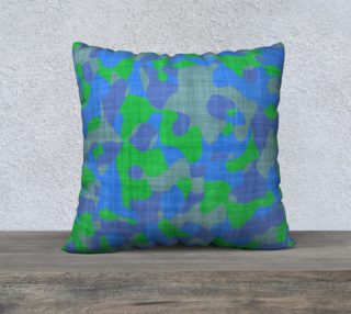 Aperçu de blue and green camo abstract 5 