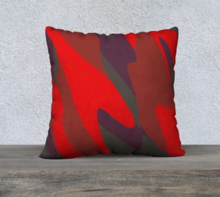 Aperçu de red purple and gray abstract camo 4 
