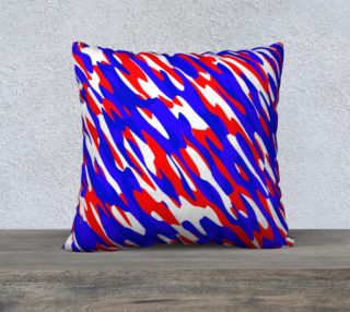 Aperçu de red white and blue camo abstract