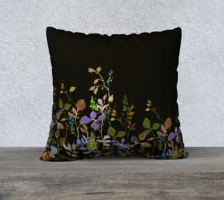 Midnight Garden 22 x 22 Pillow preview