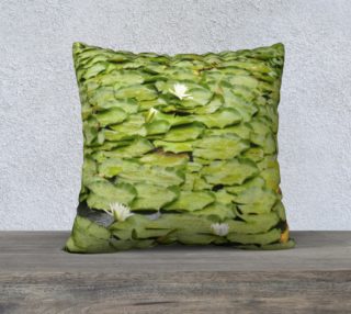 White Lily Cushion Cover 22x22 preview