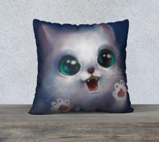 Hungry cat - Pillow preview